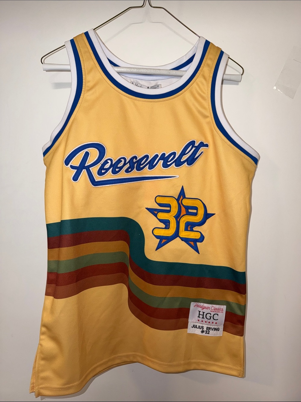 🏀👨🏾‍⚕️🏀 Julius Erving ( Dr. J) Roosevelt High School Throwback Jersey - Size XS